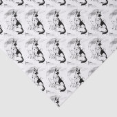 Dog Heaven, de Master's Flock Tissuepapier (Detail)