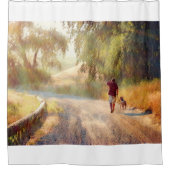 DOG HEAVEN Douche rideau (Devant)