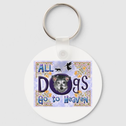 Dog Heaven Sleutelhanger (Voorkant)
