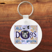 Dog Heaven Sleutelhanger (Voorkant)