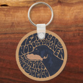 Dog Heaven Sleutelhanger (Voorkant)