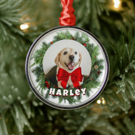 Dog Holiday Ornament - Aangepaste foto cadeau