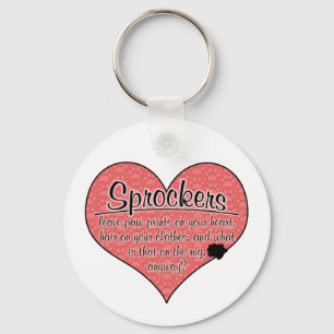 Dog Humor voor procker schilderen Sleutelhanger