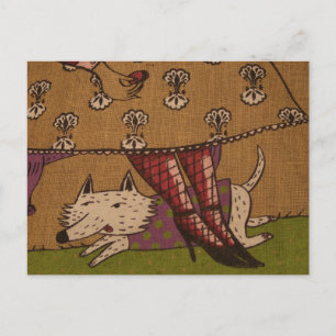 Dog Illustration Briefkaart