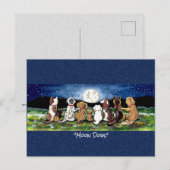 Dog in het Briefkaart van de Kunst van de Waterver (Voorkant / Achterkant)