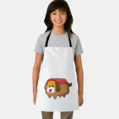 Dog in Hotdog Schort (Insitu)