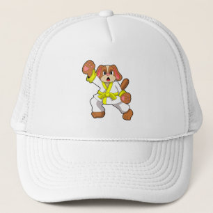 Dog in Karate Martial arts Trucker Pet