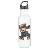 Dog in Ninja Costume Waterfles (Voorkant)