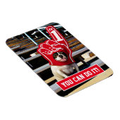 Dog in schuimhand magneet (Rechterzijde)