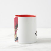 Dog in Ski Sweater 2 Mok (Midden)