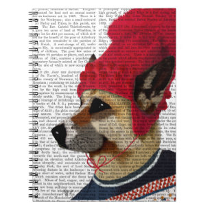 Dog in Ski Sweater 2 Notitieboek