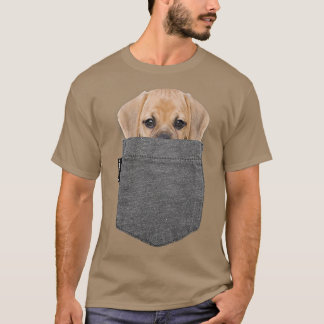Dog in uw zak T Puggle T-shirt