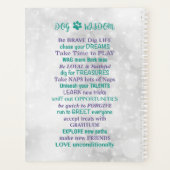 Dog Inspirerend Quote - Dog Trainer - Dog Wisdom Planner (Achterkant)