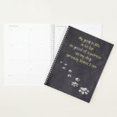 Dog Inspirerend Quote - Dog Wisdom Gezegden Planner (Display)