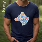 Dog is mijn beste vriend Hondenliefhebber Dog Dad T-shirt