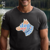 Dog is mijn beste vriend Hondenliefhebber Dog Dad T-shirt