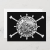 Dog Is My Co-Pirate II Briefkaart (Voorkant / Achterkant)