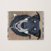 Dog Jigzaag Legpuzzel (Horizontaal)