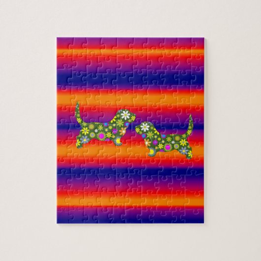 Dog Jigzaag Puzzle Legpuzzel (Verticaal)