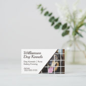 Dog Kennels Wire Fencing Visitekaartje (Staand voorkant)