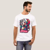 Dog Kerstmis T-shirt (Voorkant volledig)