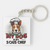 Dog Kitchen Buddy Sleutelhanger (Achterkant)