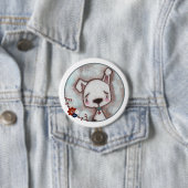 Dog-knop Ronde Button 7,6 Cm (In situ)