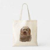 Dog Labradoodle Pet Animal Tote Bag (Achterkant)