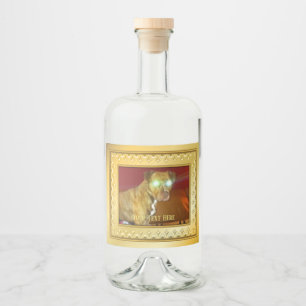 Dog Liquor Label Likeurfles Etiket