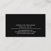 Dog Logo | Schaar | Groomer Visitekaartje (Achterkant)