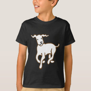 Dog loopt t-shirt