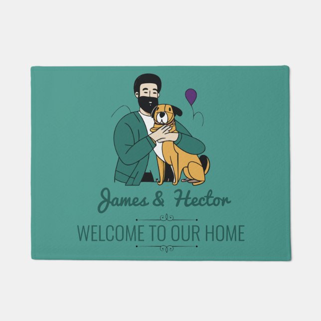 Dog Love Deurmat (Voorkant)