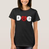 Dog Love Heart T-Shirt (Voorkant)