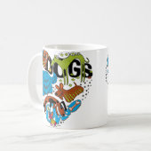 Dog Love Mok (Voorkant links)