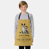 Dog Love Schort (Gedragen)