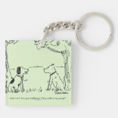Dog Love Sleutelhanger (Achterkant)