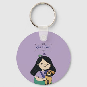 Dog Love Sleutelhanger