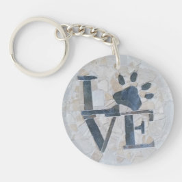 Dog Love Sleutelhanger
