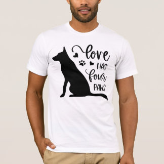 Dog Lover Quote bella canvas jersey short sleeve T-shirt