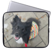 Dog Lovers Adorable Electronics Bag Laptop Sleeve (Voorkant)