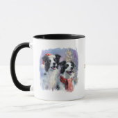 Dog Lovers Christmas Coffee Mug Mok (Links)