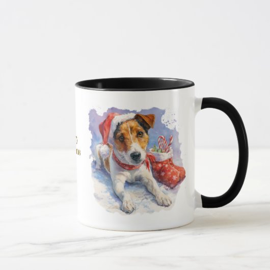 Dog Lovers Christmas Coffee Mug Mok (Rechts)