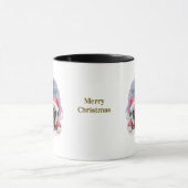 Dog Lovers Christmas Coffee Mug/Pug Mok (Midden)