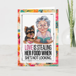 Dog Lovers Fur Baby Friendship Card Kaart