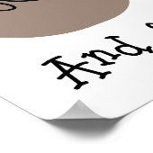 Dog lovers quote Poster (Coin)