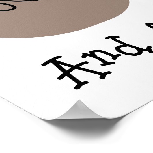 Dog lovers quote Poster (Coin)