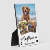 Dog Ma Aangepast 3 Fotocollage Fotoplaat (Zijkant)