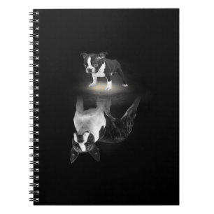 Dog Mam BostonTerrier Hondenliefhebber Gift Moeder Notitieboek