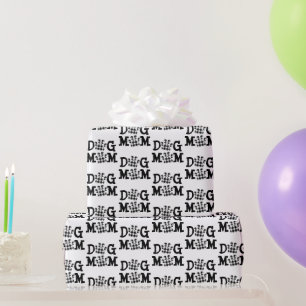 Dog mam Buffalo Pset Dog Prints Cadeaupapier
