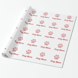 Dog mam Gift Wrapping Paper Cadeaupapier